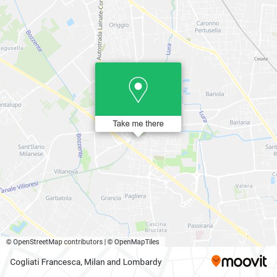 Cogliati Francesca map