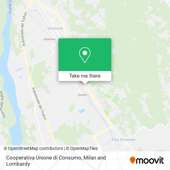 Cooperativa Unione di Consumo map