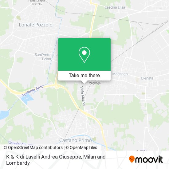 K & K di Lavelli Andrea Giuseppe map