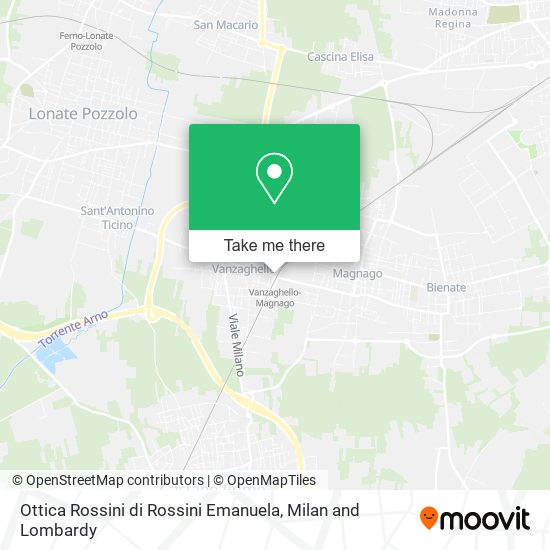Ottica Rossini di Rossini Emanuela map