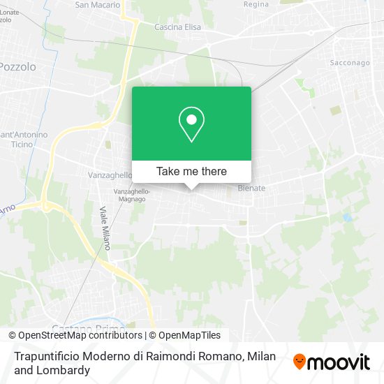 Trapuntificio Moderno di Raimondi Romano map