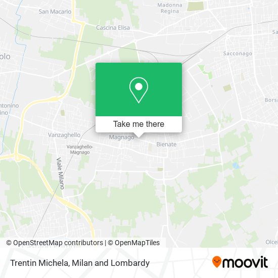 Trentin Michela map