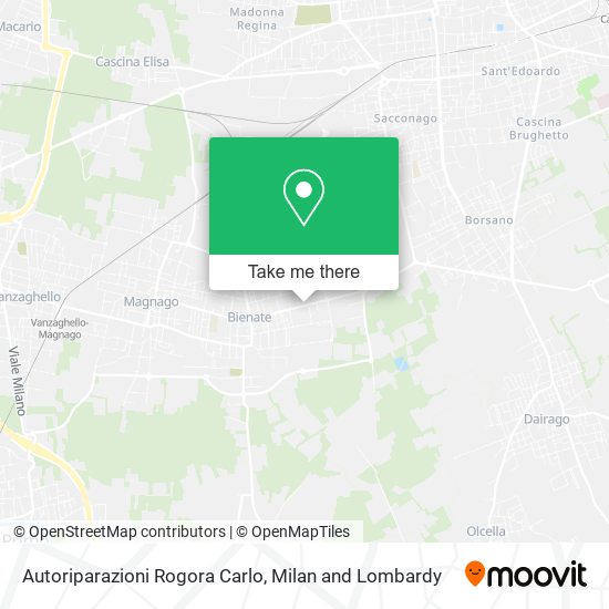 Autoriparazioni Rogora Carlo map
