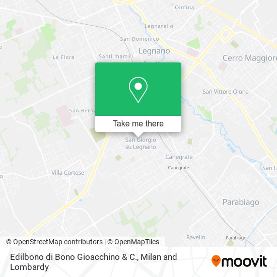 Edilbono di Bono Gioacchino & C. map