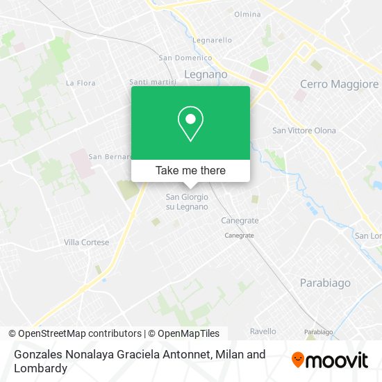 Gonzales Nonalaya Graciela Antonnet map