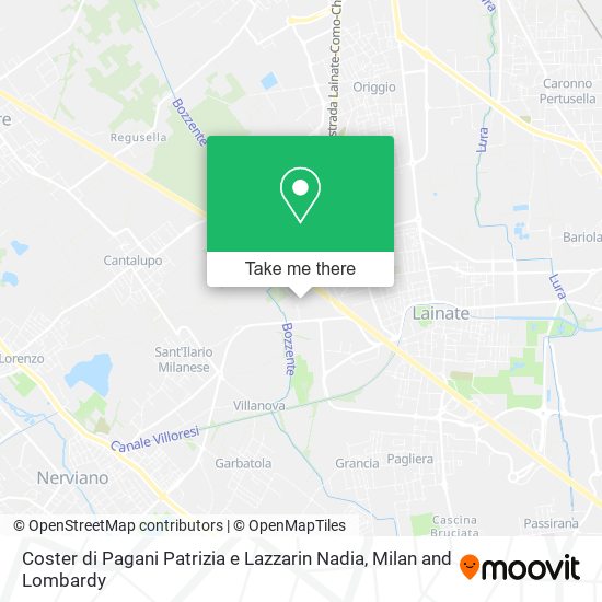 Coster di Pagani Patrizia e Lazzarin Nadia map