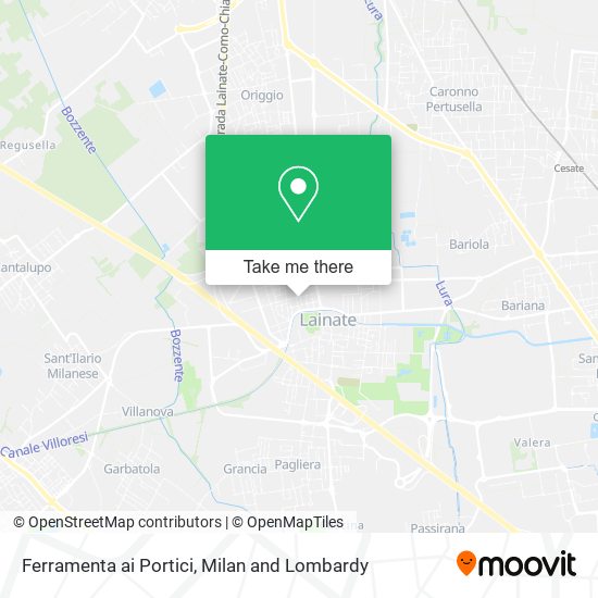 Ferramenta ai Portici map