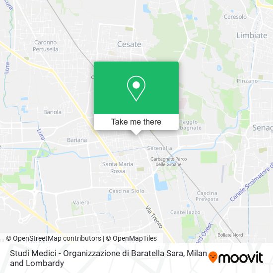 Studi Medici - Organizzazione di Baratella Sara map