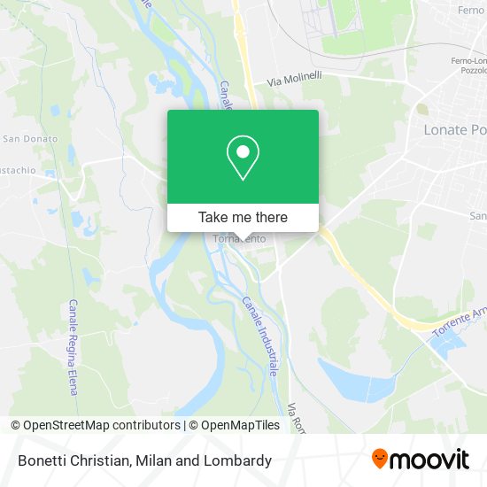 Bonetti Christian map