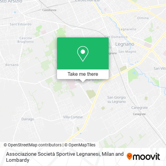 Associazione Società Sportive Legnanesi map