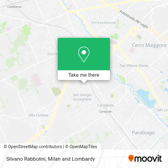 Silvano Rabbolini map