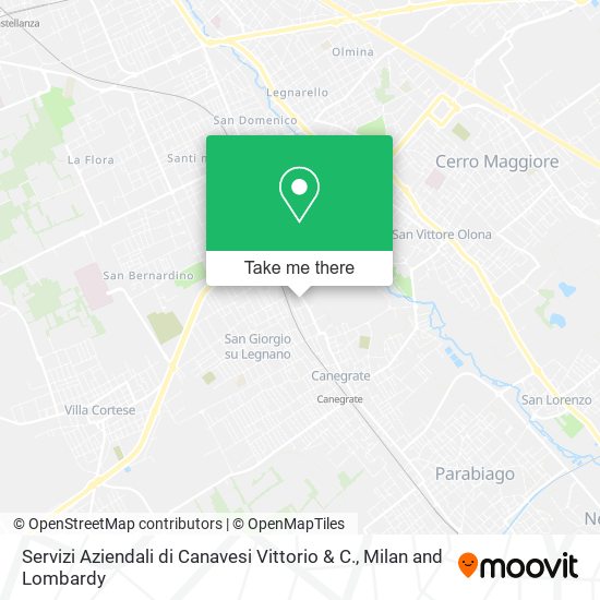 Servizi Aziendali di Canavesi Vittorio & C. map