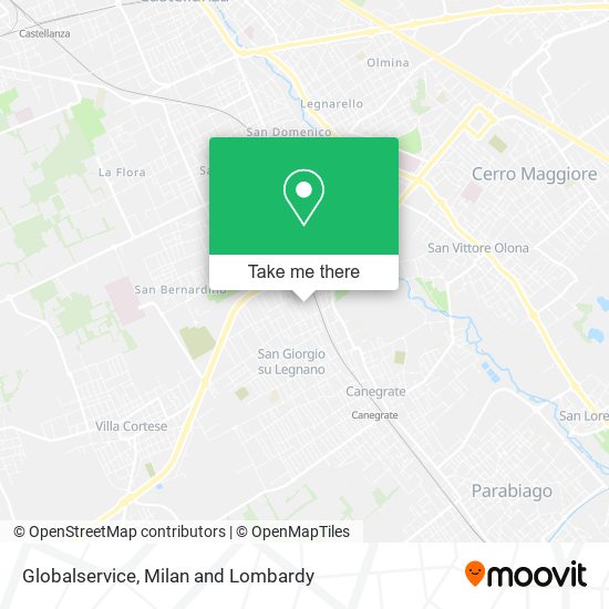 Globalservice map