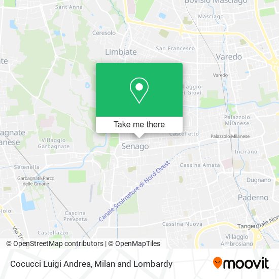 Cocucci Luigi Andrea map