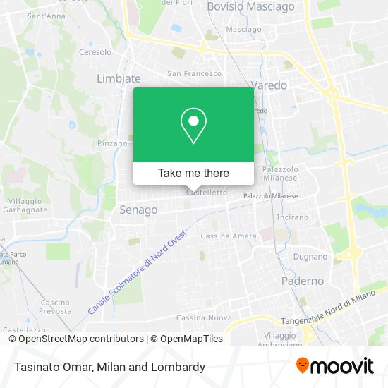 Tasinato Omar map