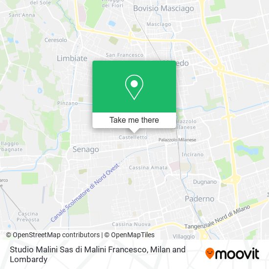 Studio Malini Sas di Malini Francesco map