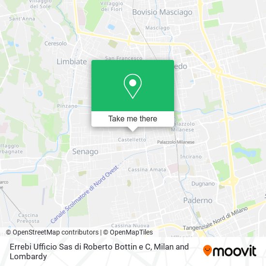 Errebi Ufficio Sas di Roberto Bottin e C map