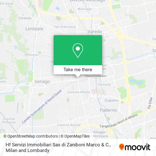 Hf Servizi Immobiliari Sas di Zaniboni Marco & C. map