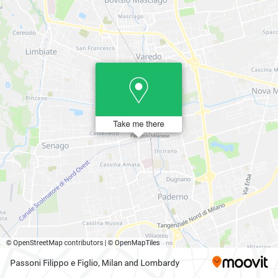 Passoni Filippo e Figlio map
