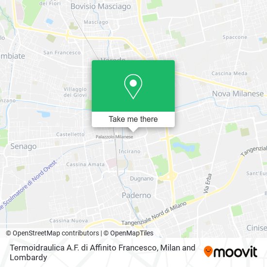Termoidraulica A.F. di Affinito Francesco map