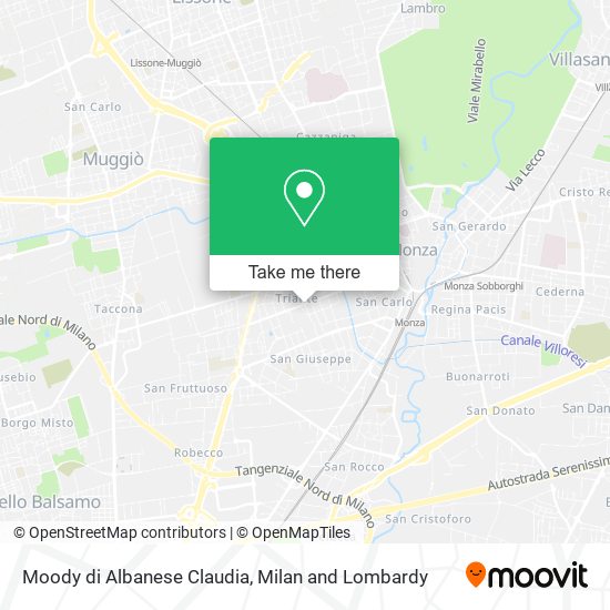 Moody di Albanese Claudia map