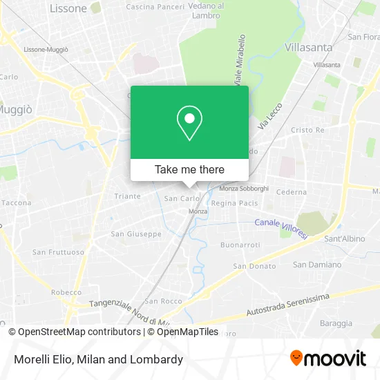 Morelli Elio map