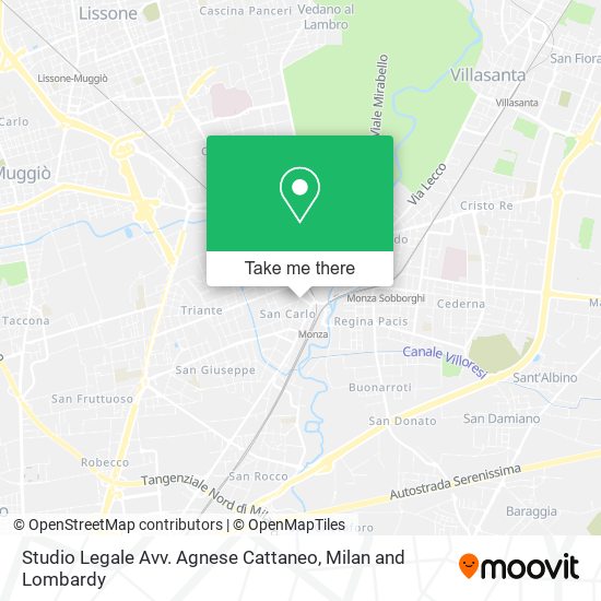 Studio Legale Avv. Agnese Cattaneo map