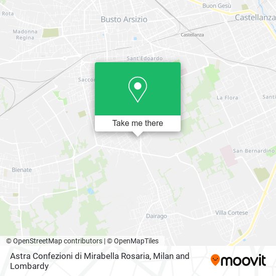 Astra Confezioni di Mirabella Rosaria map