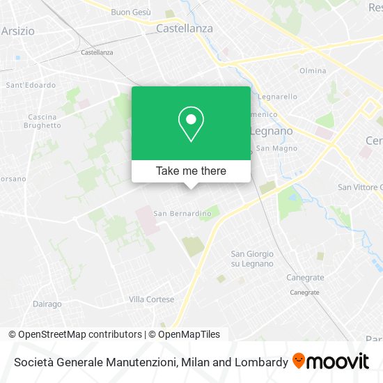 Società Generale Manutenzioni map