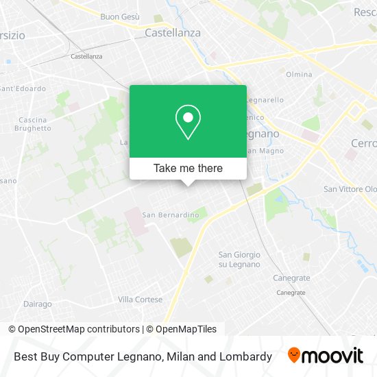 Best Buy Computer Legnano map