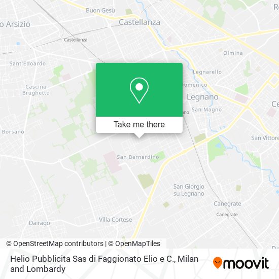 Helio Pubblicita Sas di Faggionato Elio e C. map