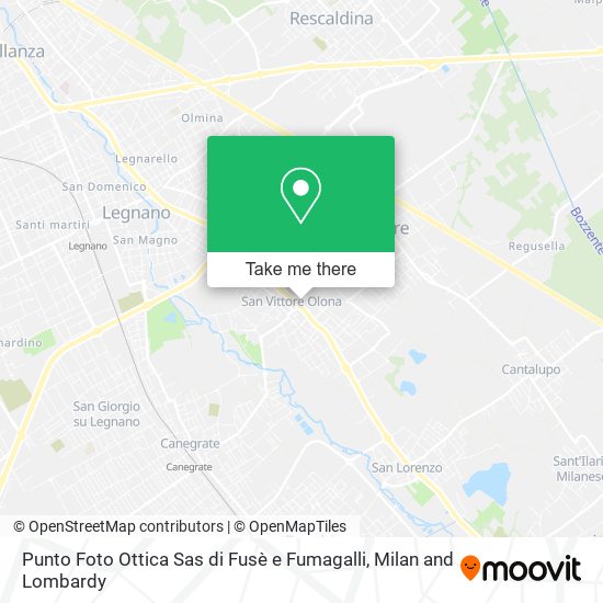 Punto Foto Ottica Sas di Fusè e Fumagalli map