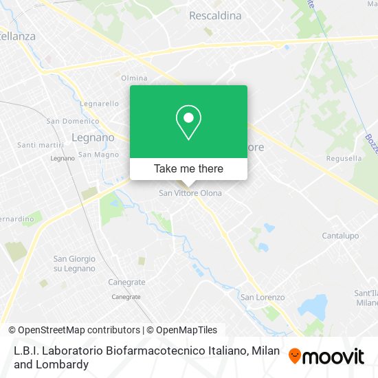 L.B.I. Laboratorio Biofarmacotecnico Italiano map