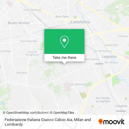 Federazione Italiana Giuoco Calcio Aia map