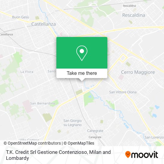 T.K. Credit Srl Gestione Contenzioso map