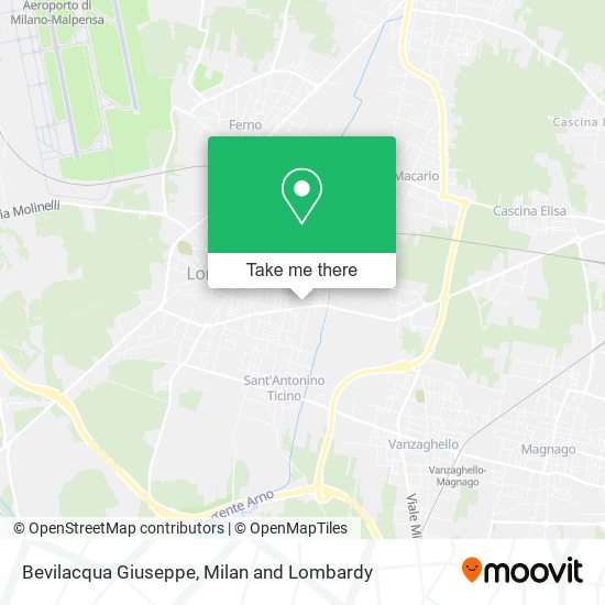Bevilacqua Giuseppe map