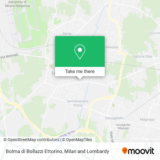 Bolma di Bollazzi Ettorino map