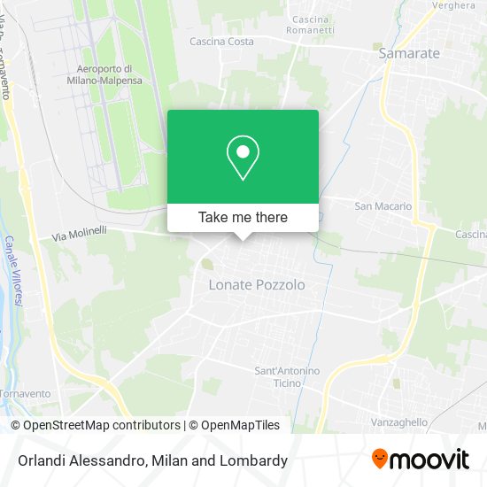 Orlandi Alessandro map