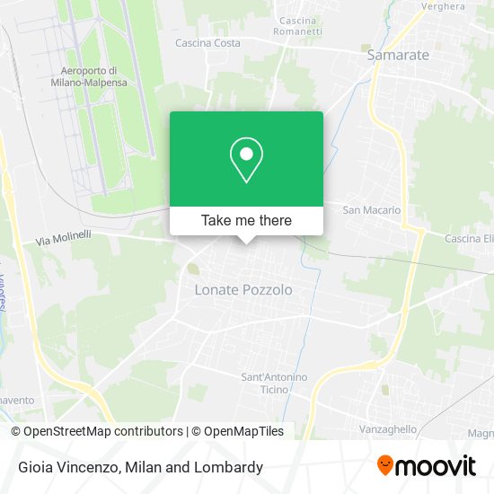 Gioia Vincenzo map