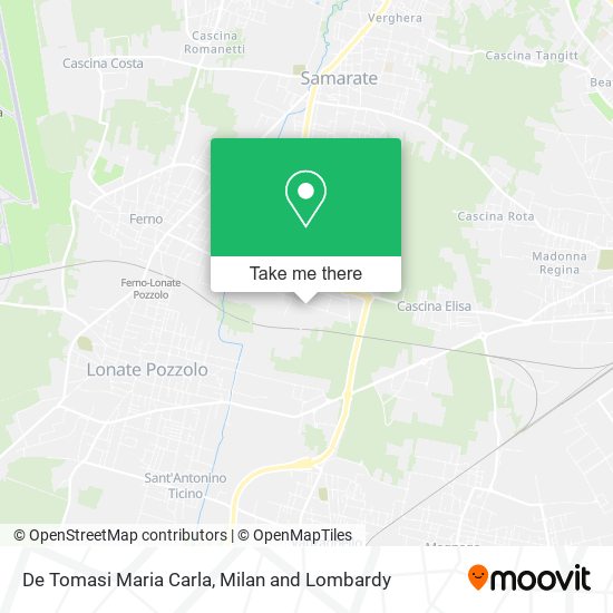 De Tomasi Maria Carla map