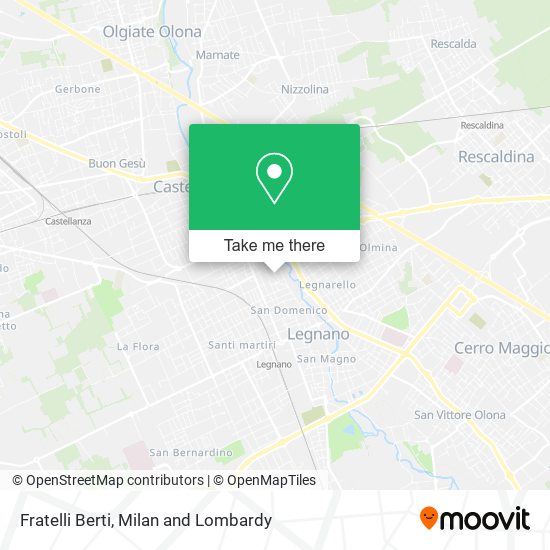 Fratelli Berti map