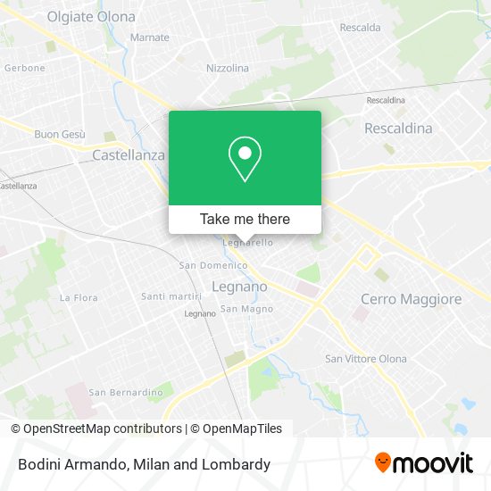 Bodini Armando map