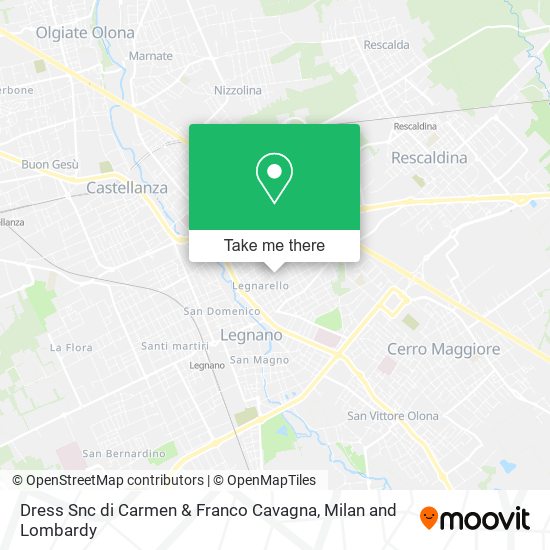 Dress Snc di Carmen & Franco Cavagna map
