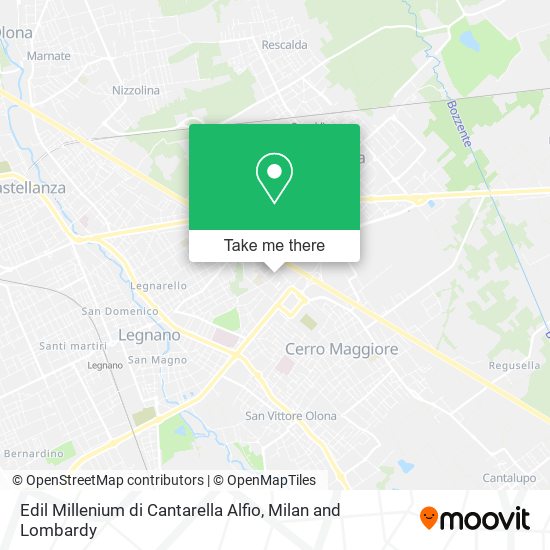 Edil Millenium di Cantarella Alfio map