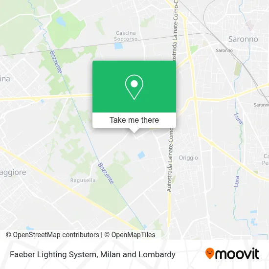Faeber Lighting System map