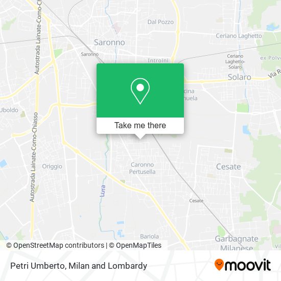 Petri Umberto map