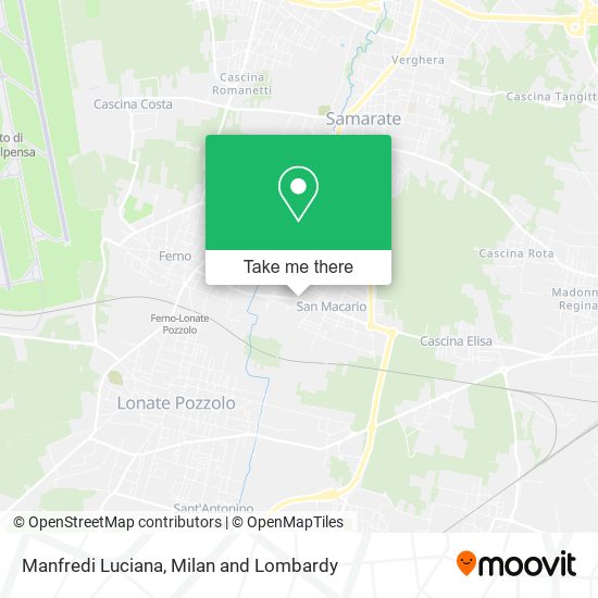 Manfredi Luciana map