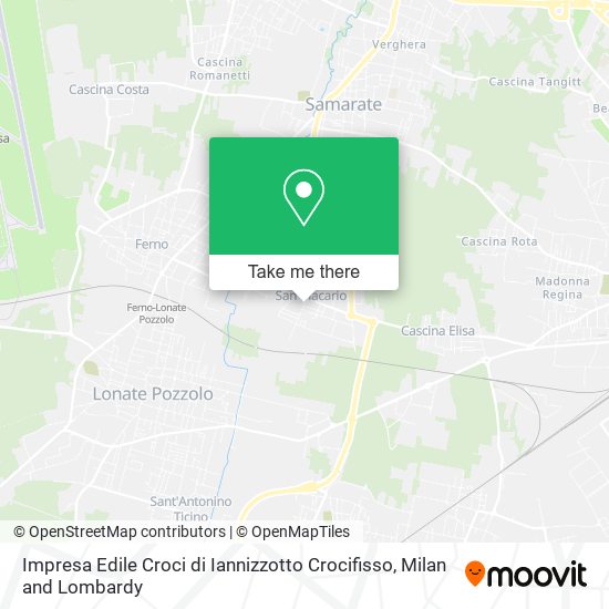 Impresa Edile Croci di Iannizzotto Crocifisso map