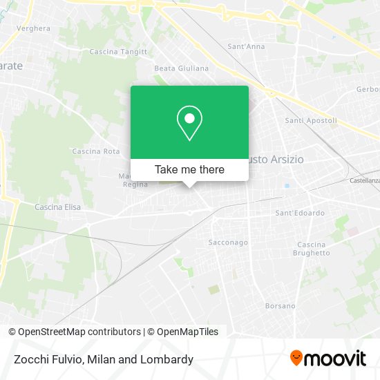 Zocchi Fulvio map