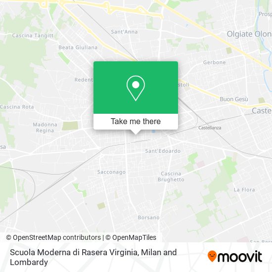 Scuola Moderna di Rasera Virginia map
